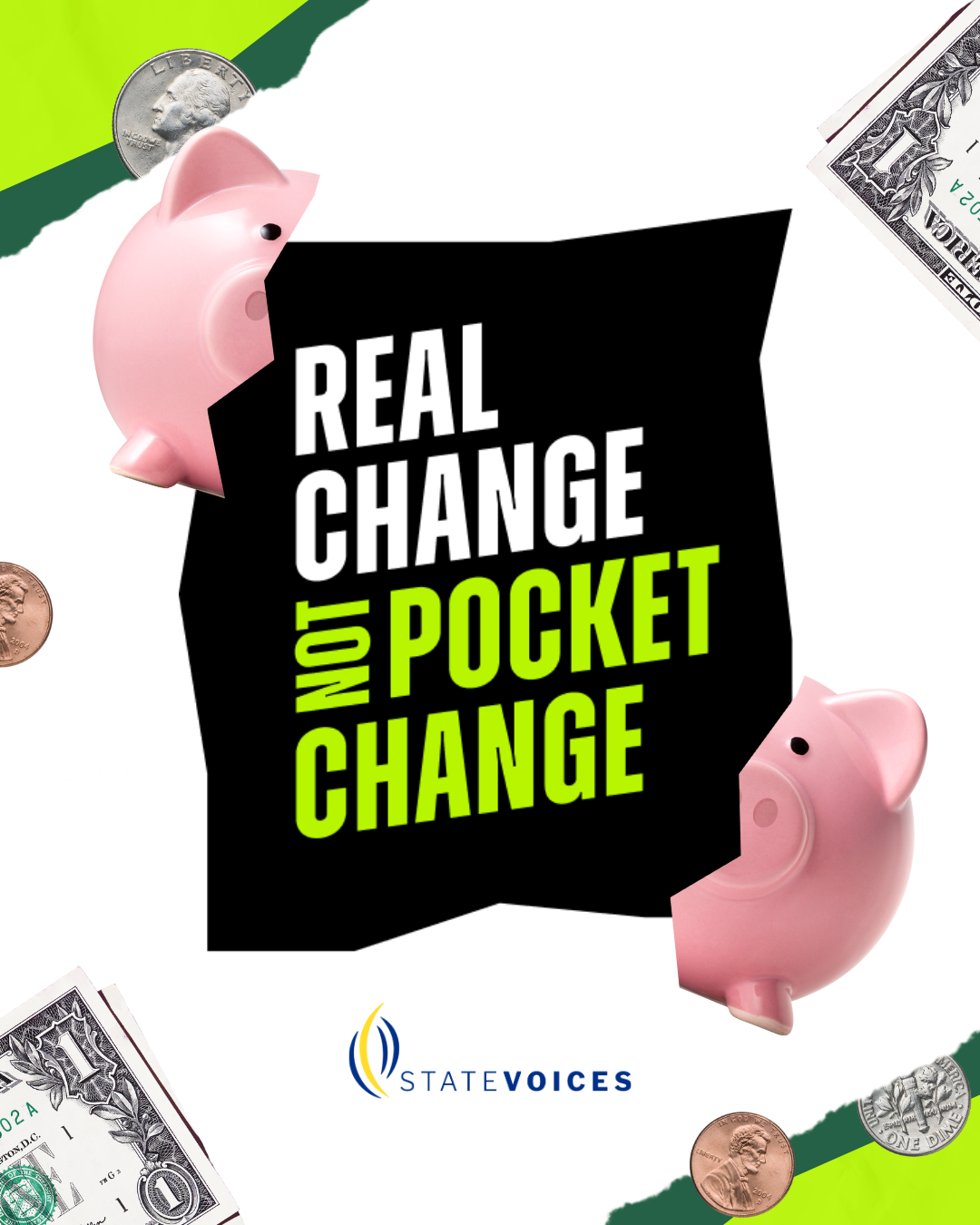 Real Change, Not Pocket Change | Launch Post #1-0