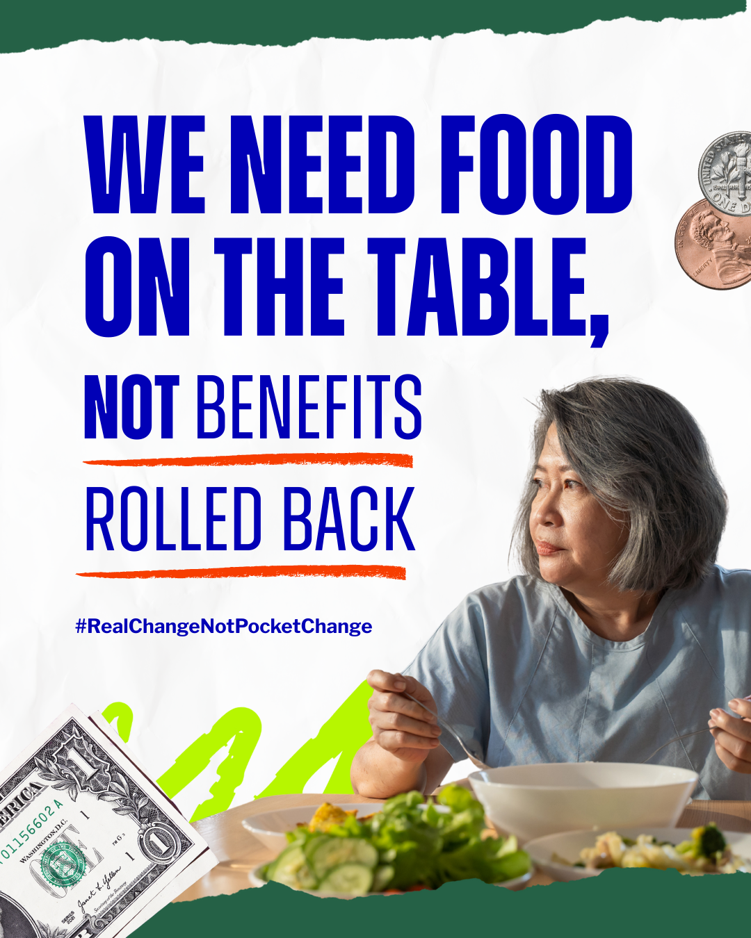 Real Change, Not Pocket Change | SNAP Benefits-1