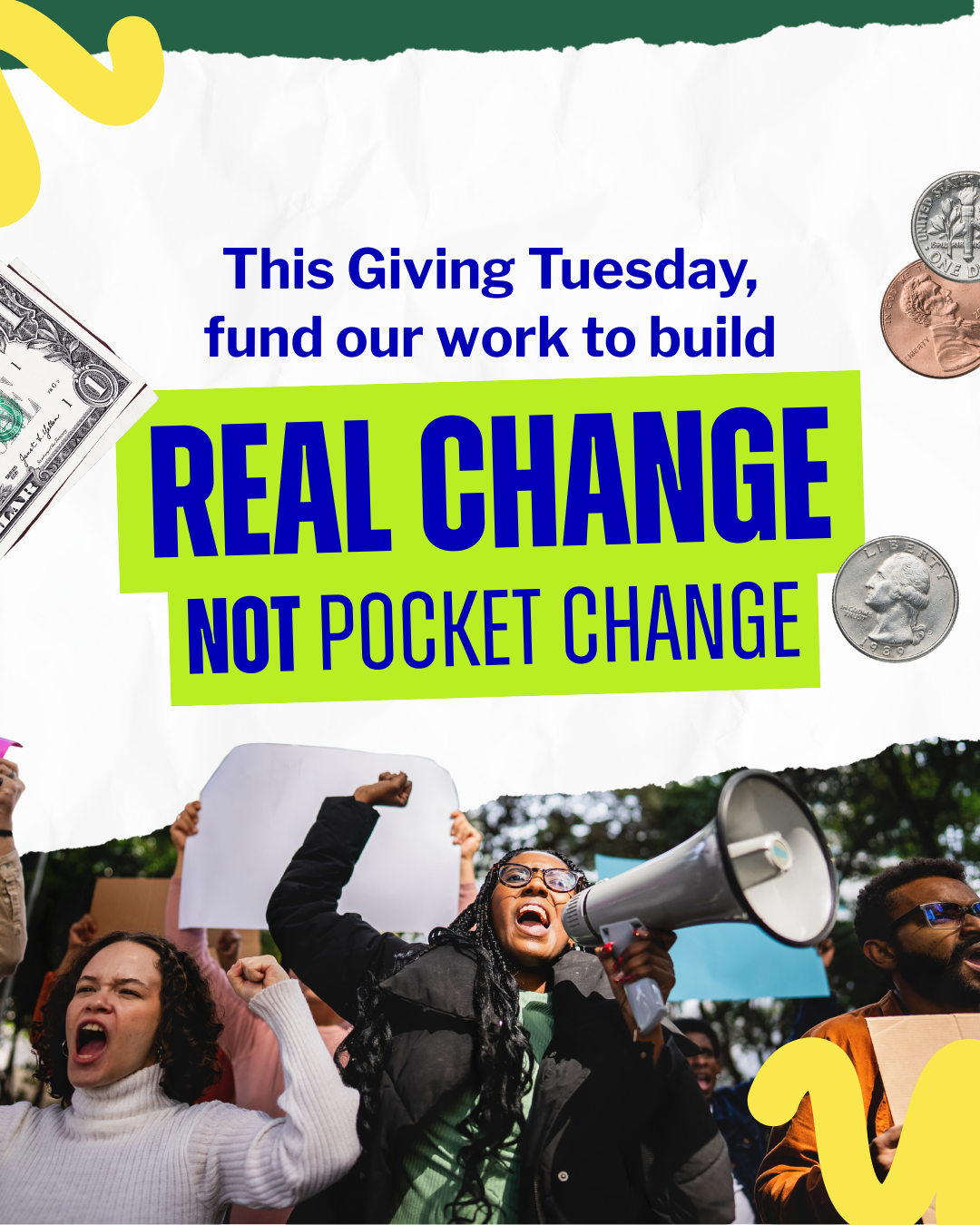 Real Change, Not Pocket Change | Giving Tuesday-0